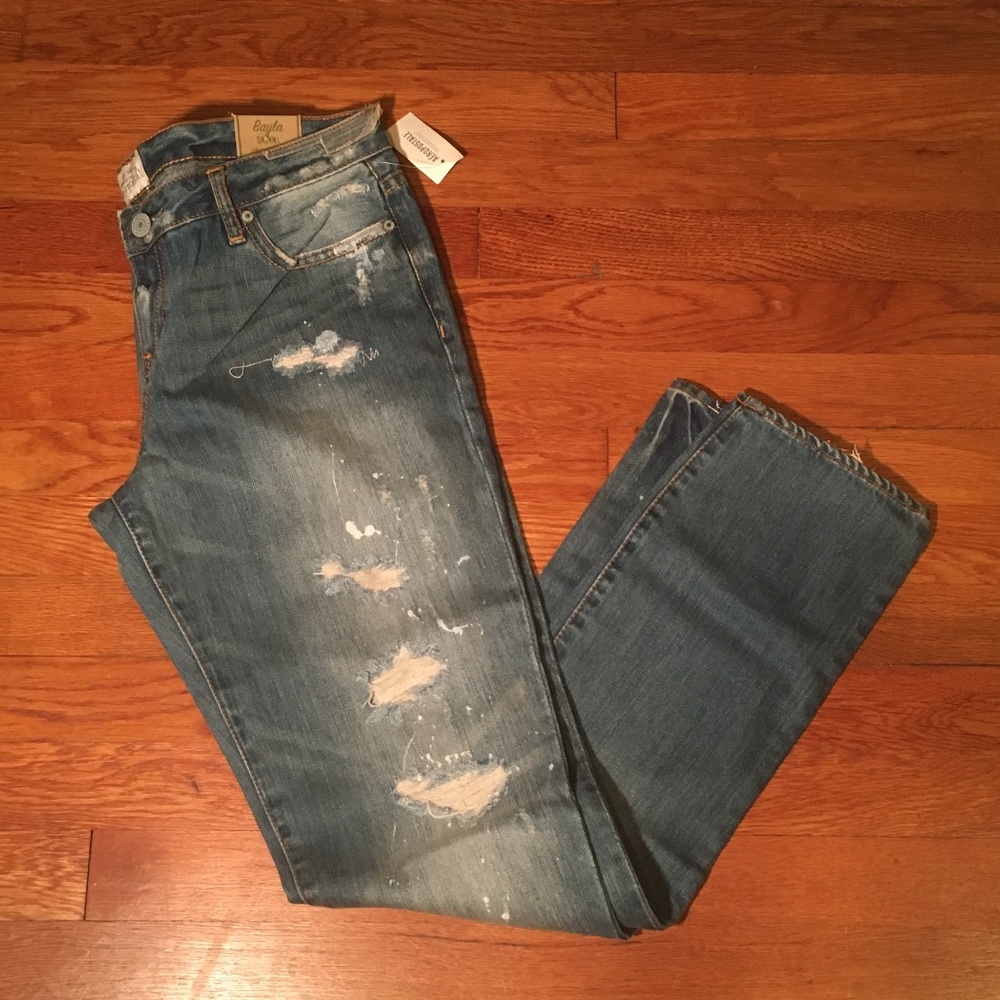 Aeropostale Skinny Distressed Jeans, 9/10, NWT